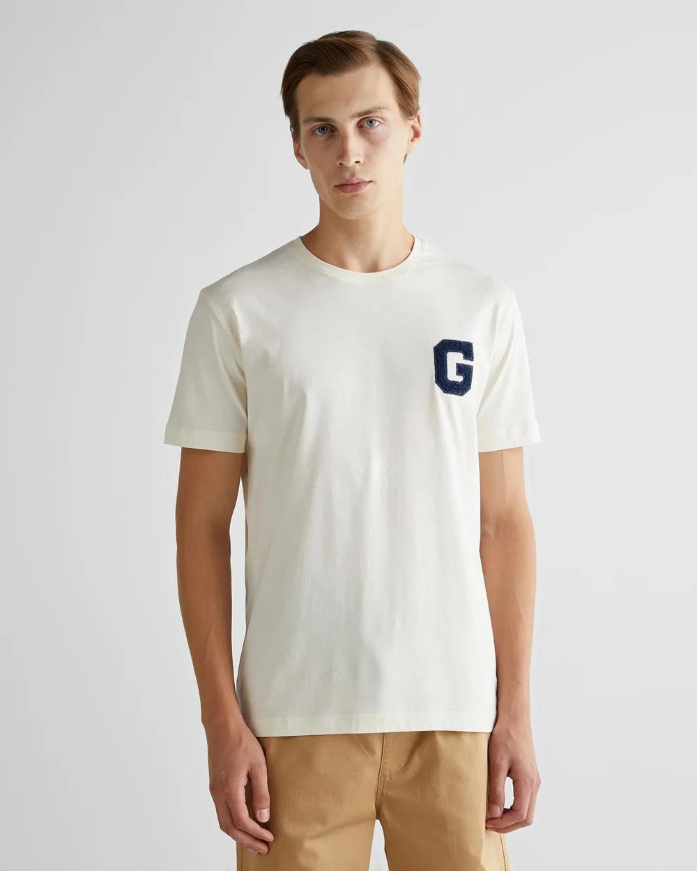 GANT ανδρικό t-shirt εκρού